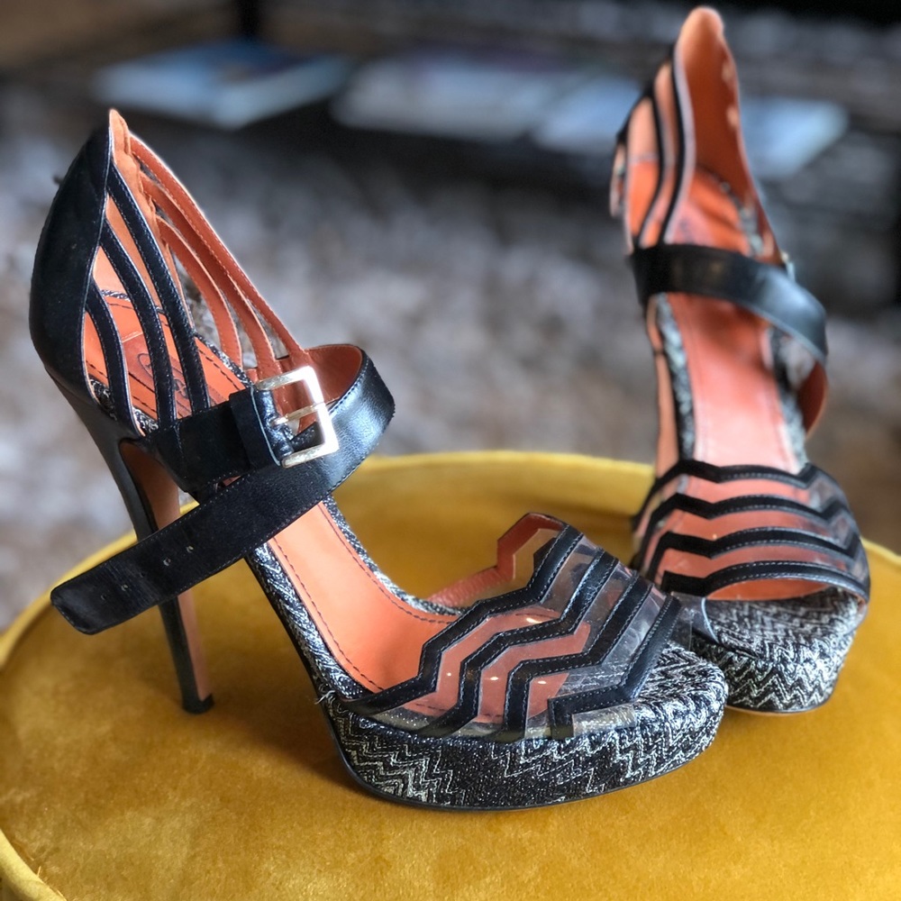 Missoni ZigZag Pattern Heels | Size 10